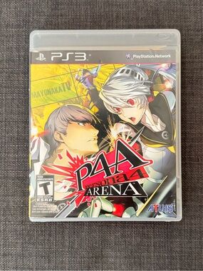 Persona 4 Arena Sony PS3 Game Complete Playstation 3